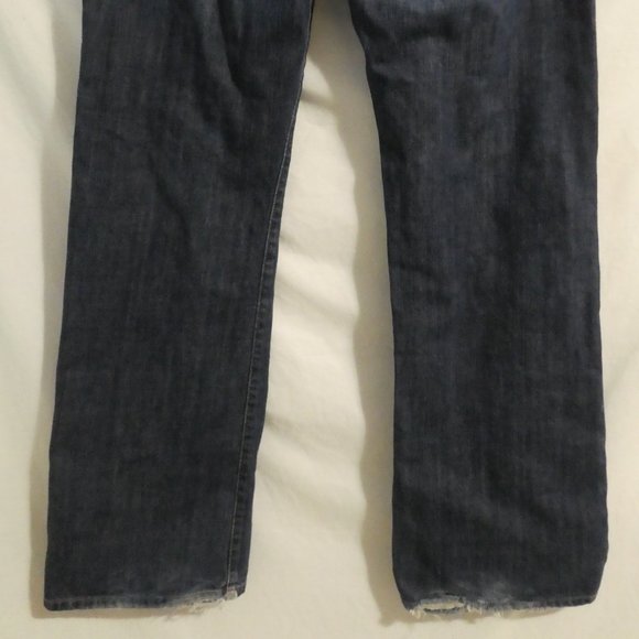 7 FOR ALL MANKIND | size 36 | 100% Cotton | Classic Denim / Blue Jeans - Picture 14 of 16